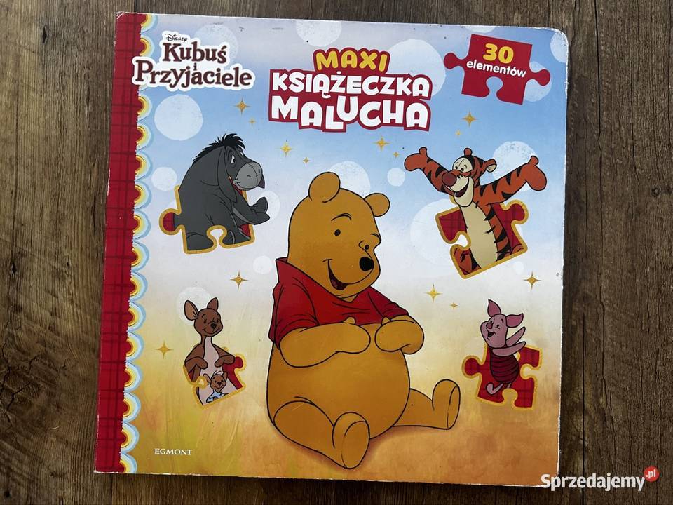 Kubuś i przyjaciele książeczka z puzzlami twarda Wyszków