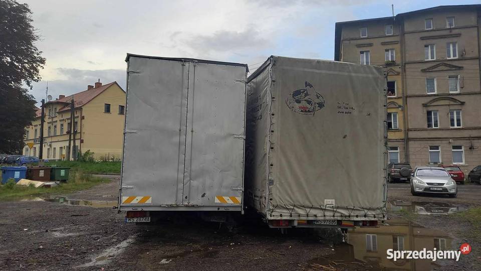 zabudowa ciężarowa skrzynia plandeka z drzwiami ciężarowe Wałbrzych