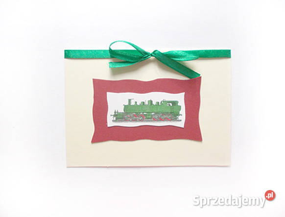 kartka z lokomotywą kartki chłopaka kartki Rzeszów