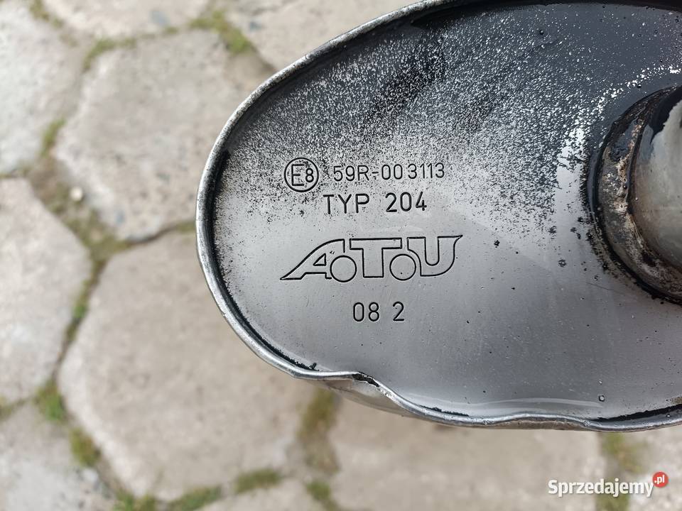 Wydech tłumik sportowy ATU typ 204 Made i łódzkie