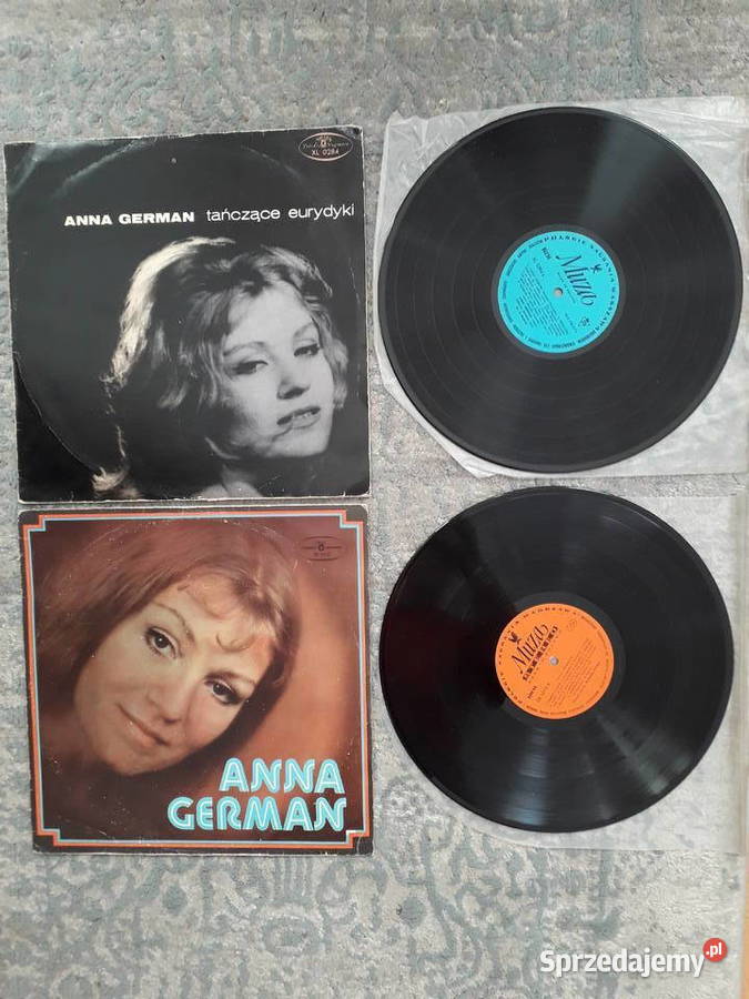 Anna German płyty winylowe 8 różnych tytułów sprzedam