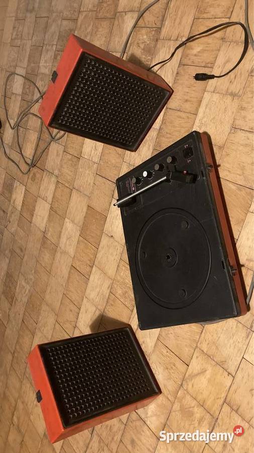 Gramofon turystyczny walizka unitra fonica Warszawa