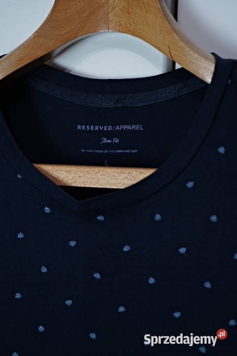 Tshirt Reserved niebieski sprzedam
