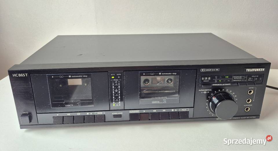 Telefunken HC 865 magnetofon kasetowy deck Jawor