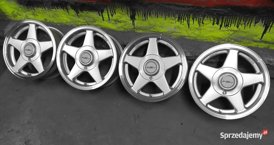 Felgi Alufelgi AZEV A 15 4x100 VW Opel Fiat Cult sprzedam