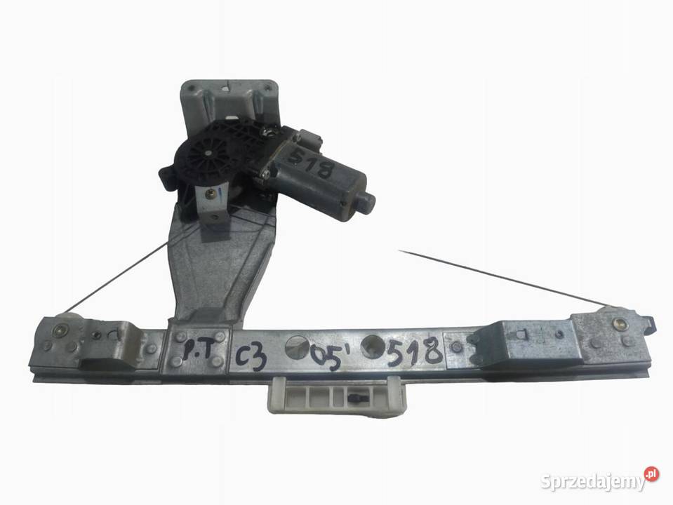 MECHANIZM PODNOŚNIK SZYBY PRAWY TYŁ CITROEN C3
