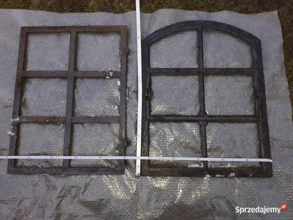 Okno żeliwne żeliwo Stare antyk Częstochowa