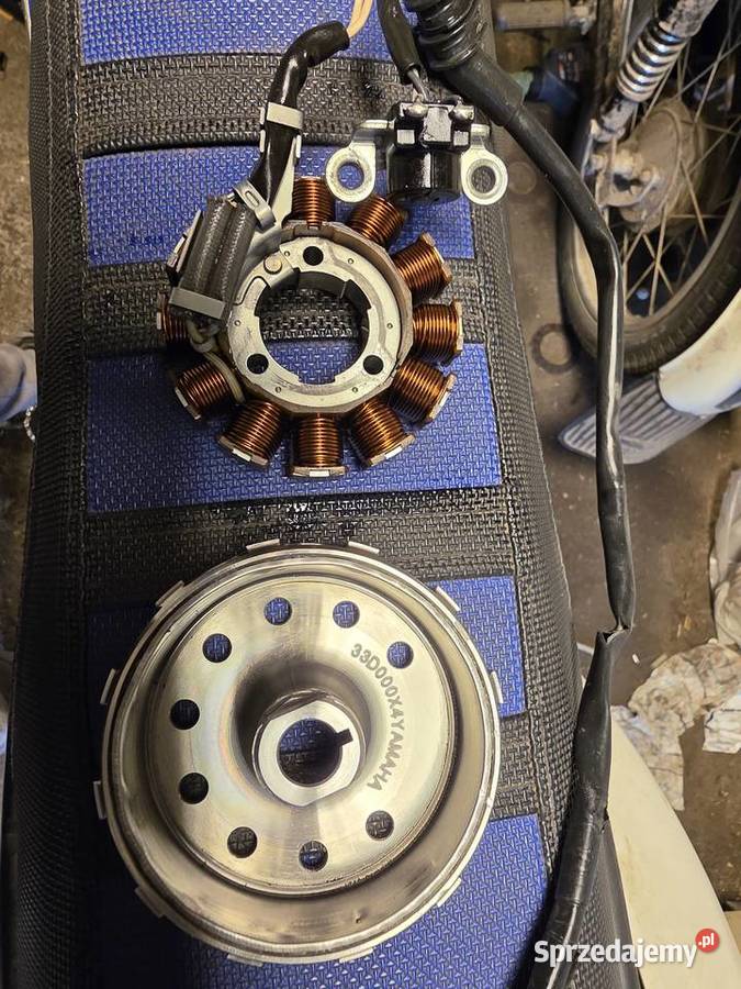 sprzedam magneto i stojan do yamaha yz450f 2011r Silniki i osprzęt Lotyń