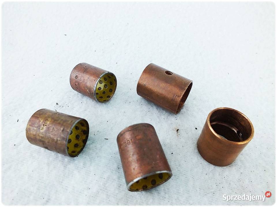 Tulejki mosiężne sworznia zwrotnicy Żuk Lublin 5