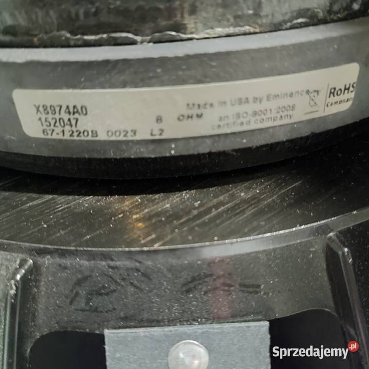 Kolumny estradowe basowe Widawa