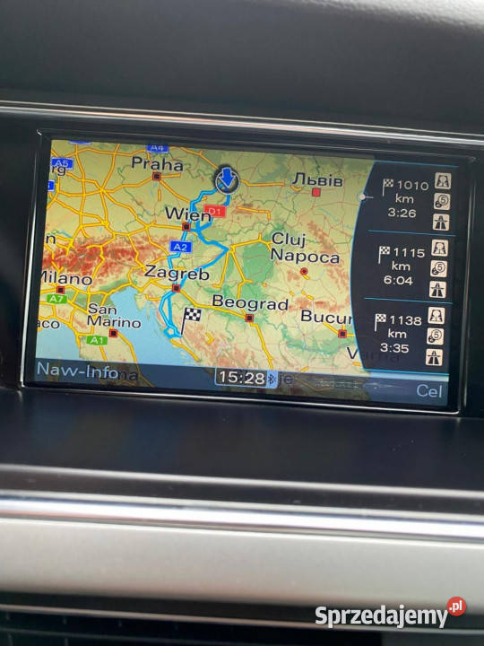 Audi A5 led podgrz fot xenon skóra tempomat elektrochrom. lusterko wst. Audi Żory