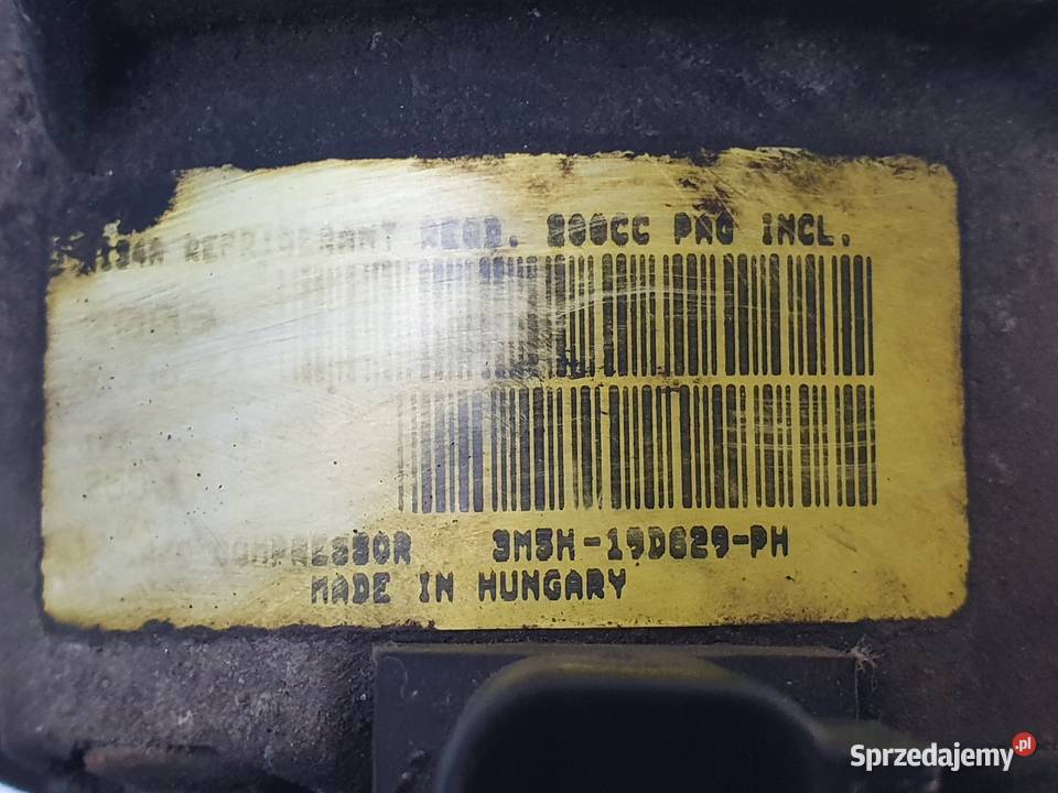 SPRĘŻARKA KLIMATYZACJI Ford Focus MK2 16 16V lubelskie Chełm sprzedam