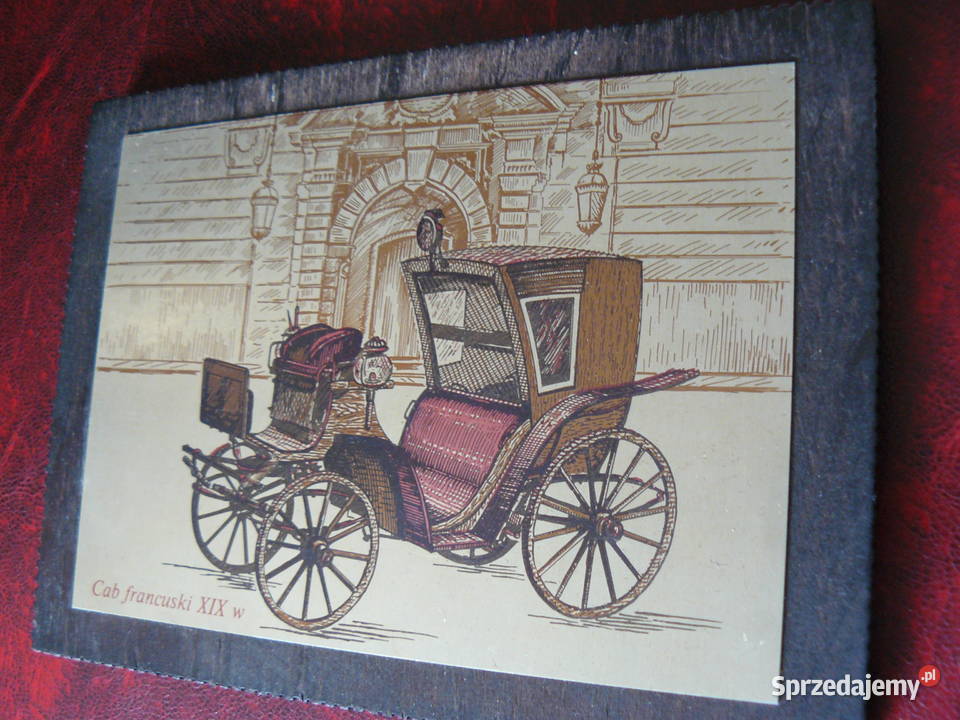 Stare obrazy plakiety karoce Nowa Sól