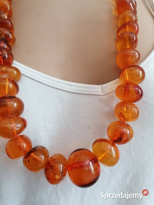 Naszyjnik Bursztyn Vintage 150gram Białystok