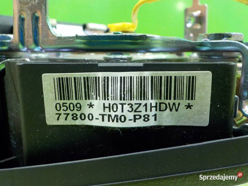 HONDA INSIGHT II 13 IMA 10r 5D AIRBAG poduszka Suków sprzedam