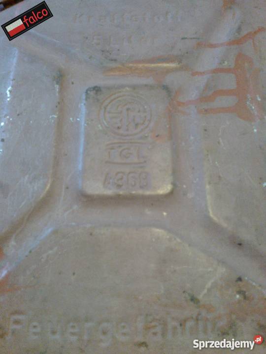 Garbus części 2 Kanistry paliwo oryginał Warszawa