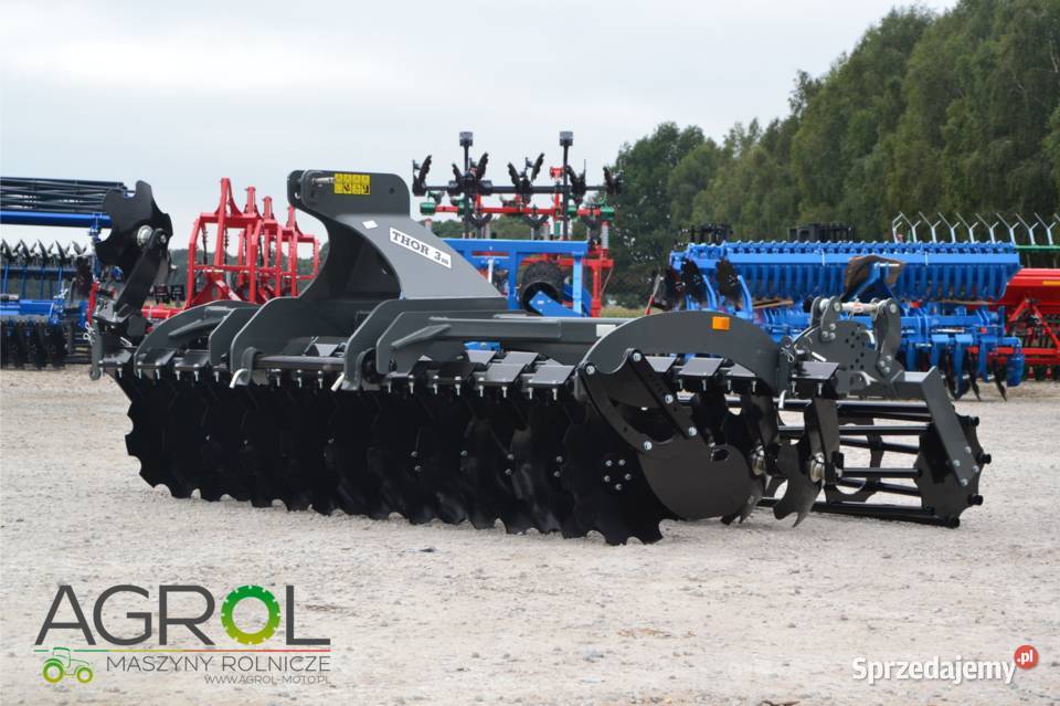 Brona talerzowa talerzówka AgroFactory Tolmet 3 Mława
