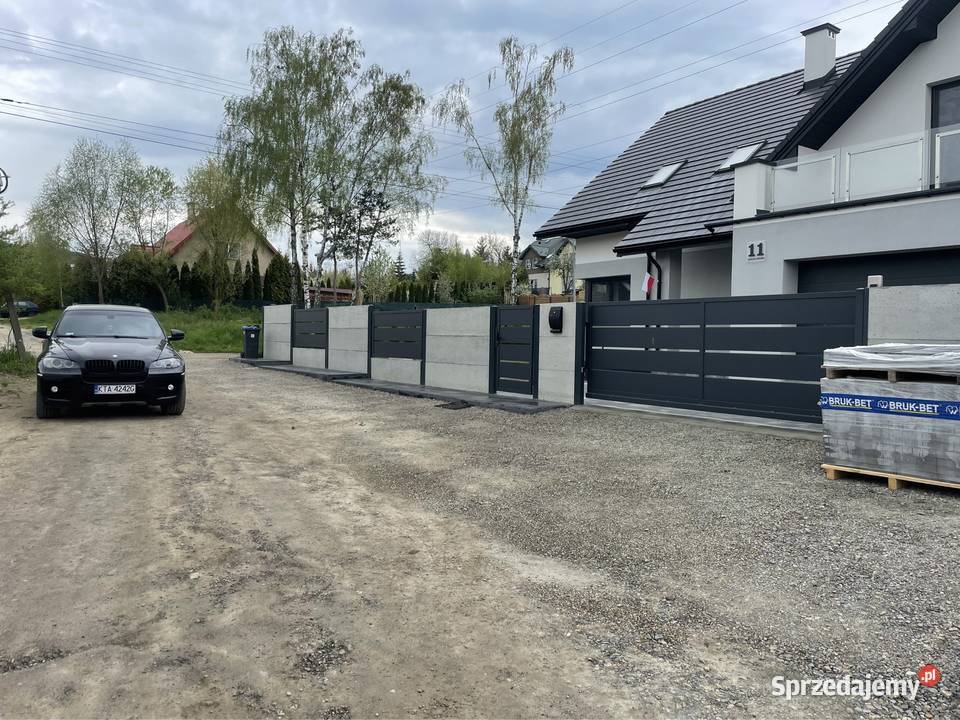 Ogrodzenia płyta architektoniczna Pogórska Wola