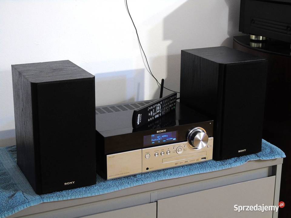 Wieża Sony HCDMX750i pilot USB mp3 CD RDS DAB Jasło
