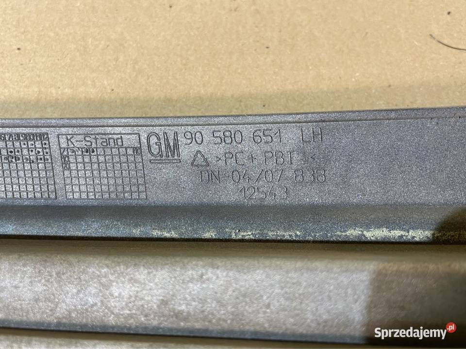 90580651 listwa pod lampę opel zafira a Szczecin