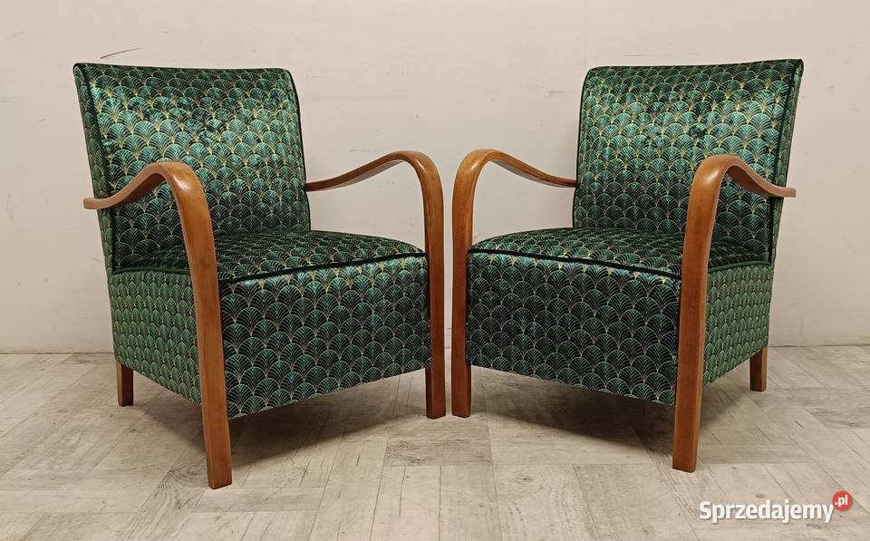 fotel fotele art deco vintage lata 60te design Radomsko