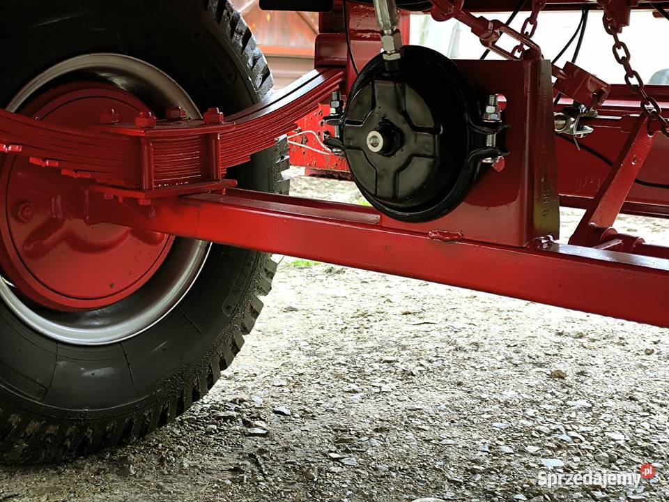 Przyczepa rolnicza niemiecka MAACK DMC8000 NOWA nieuszkodzony lubelskie Lichty