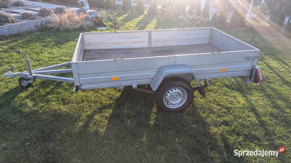 Sprzedam przyczepę z najazdami 151cmx271 pow Konin