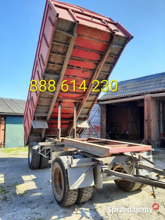Przyczepa wywrotka na tył 14 ton Grębów