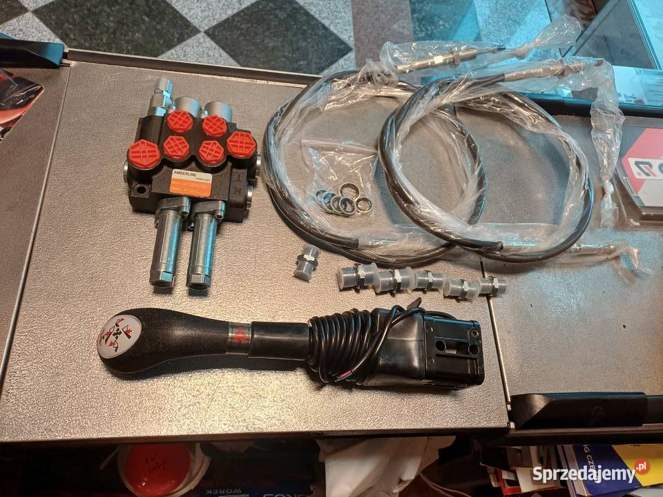 Zestaw hydrauliczny rozdzielacza sterowany Sieradz sprzedam