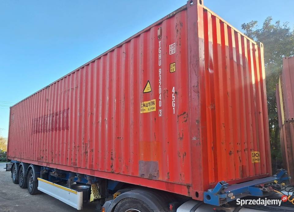 Sprzedam kontener morski 12m40HC Promocja Białystok