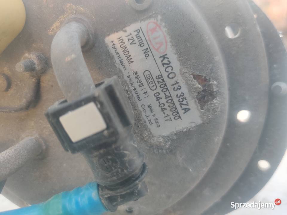 Pompa paliwa pływak przewody węże Kia carens ii Stary Sącz