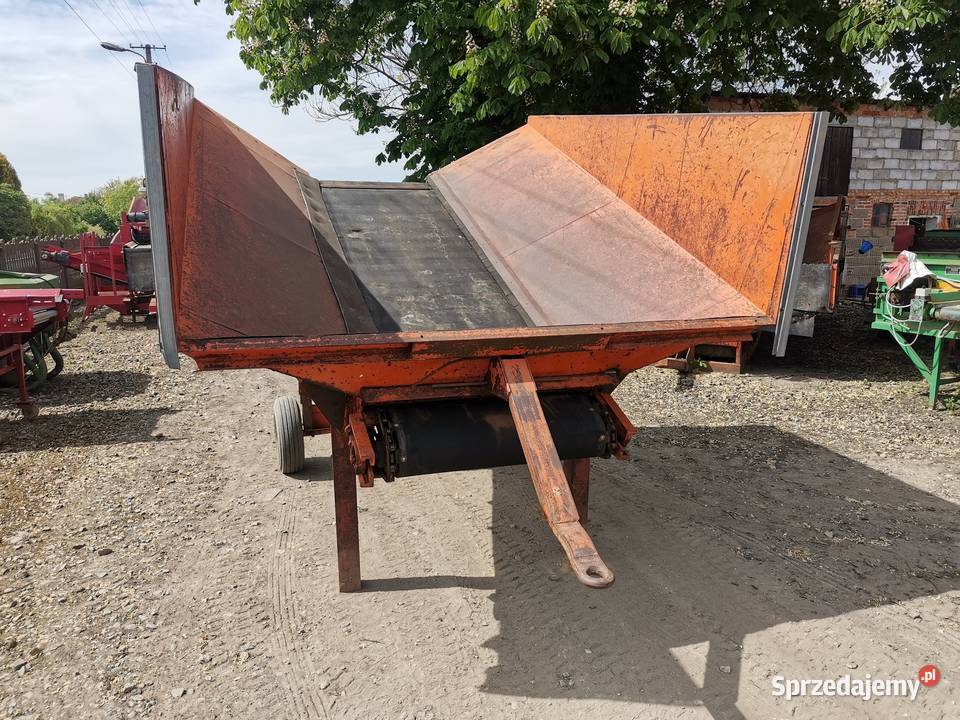 Kosz przyjęciowy do ziemniaków cebuli peletu