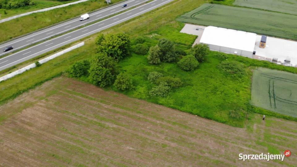 Działka usługowa 749m2 węźle A4 Targowisko sprzedam