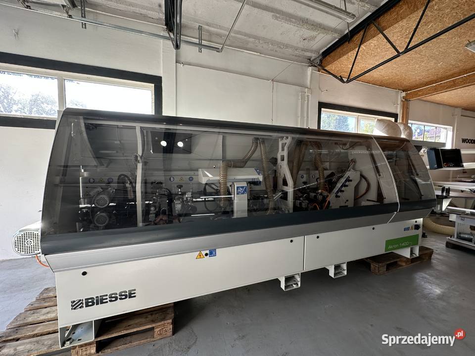 Okleiniarka Biesse Akron 1440A z systemem