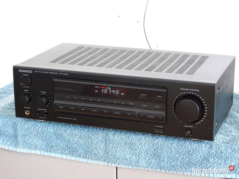 Wzmacniacz z radiem Kenwood KRA4040 sprawny i Jasło