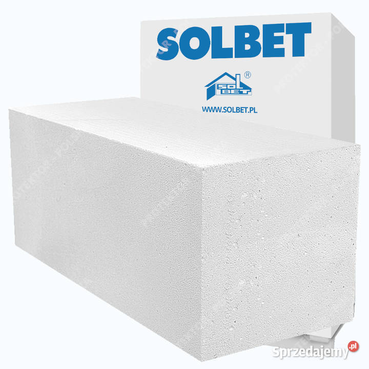 Solbet 24 biały ciepły mocny beton bloczek