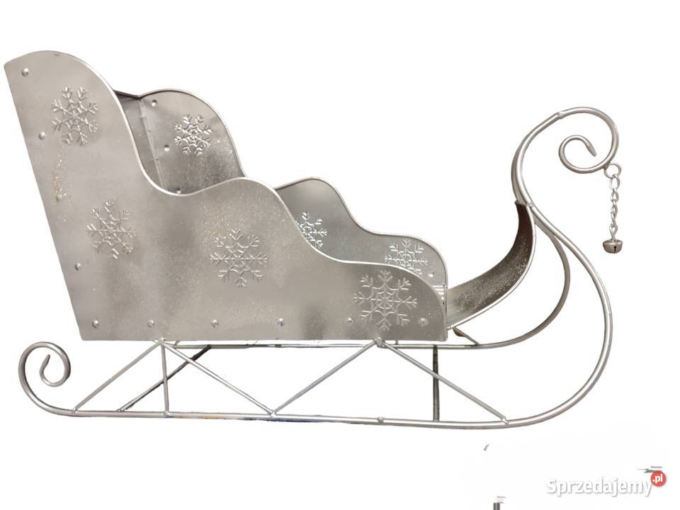 Sanie metalowe duże dekoracja Dębica