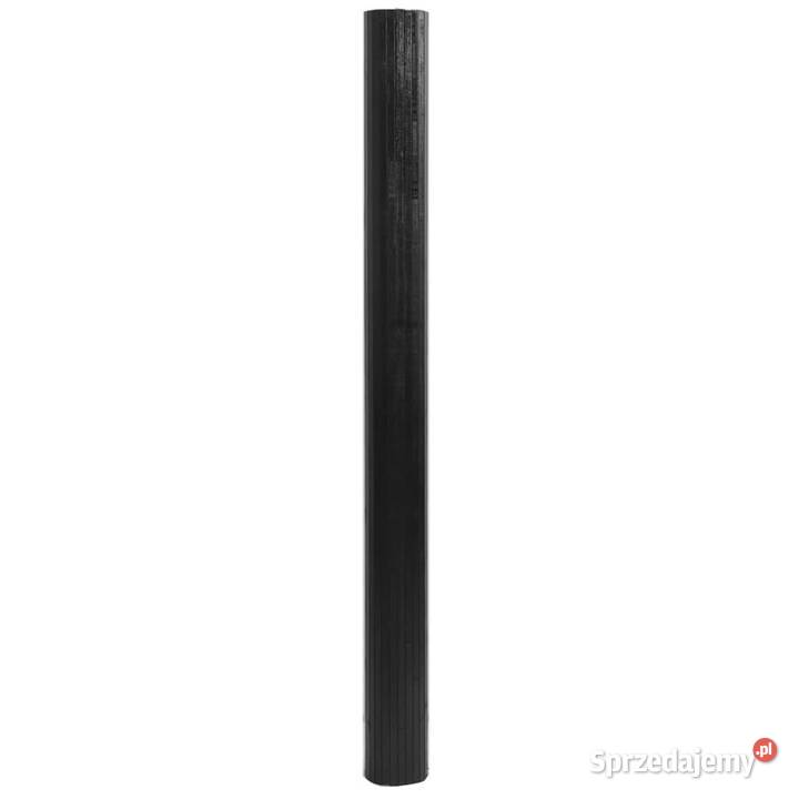 Dywan prostokątny czarny 80x300 bambusowy mazowieckie