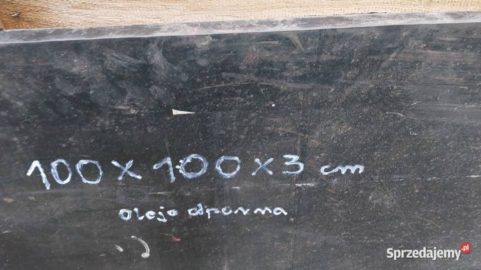 Plyta gumowa olejoodporna NBR 100x100x3 Produkcja
