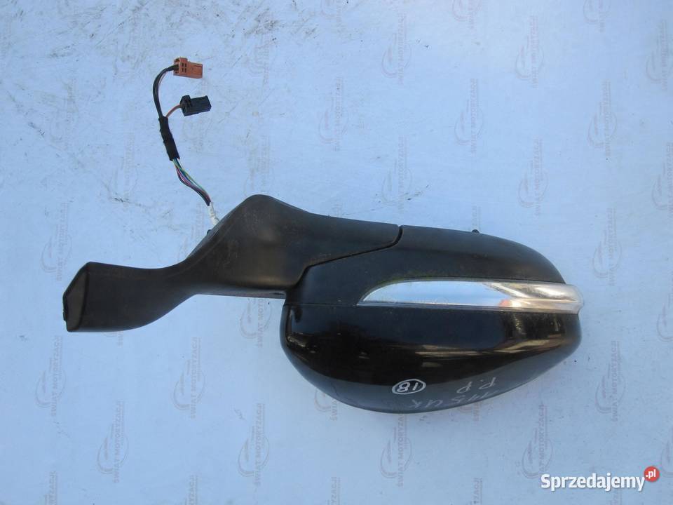 PEUGEOT 208 I 12r lusterko prawe 232673078 9 PIN Lusterka zewnętrzne
