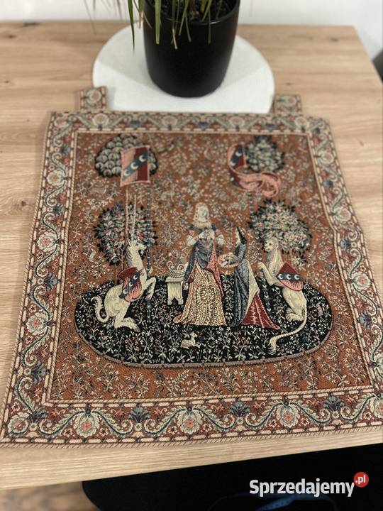 Piękny gobelin rozmiar ok 54x59 małopolskie Kraków