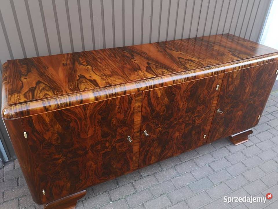 KomodaBufet ARTDECO Orzech RTV Solidna 200 Stara Meble Swarzędz