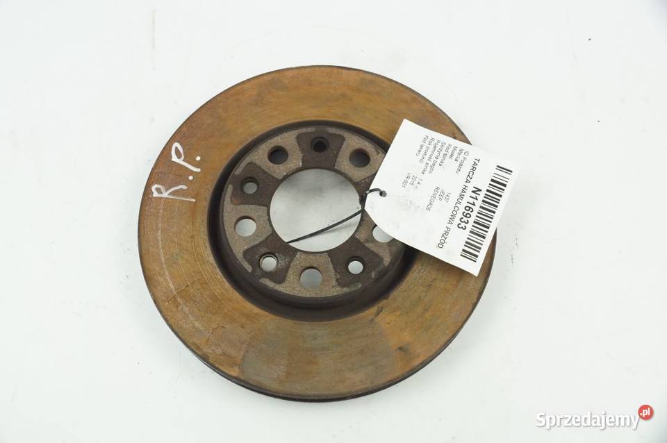 14TJET 140 RENEGADE TARCZA HAMULCOWA PRZÓD kujawsko-pomorskie Lipno