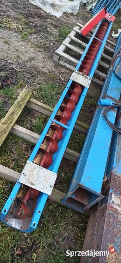 Przenośnik ślimakowy poziomy żmijka 75m Piotrków Trybunalski