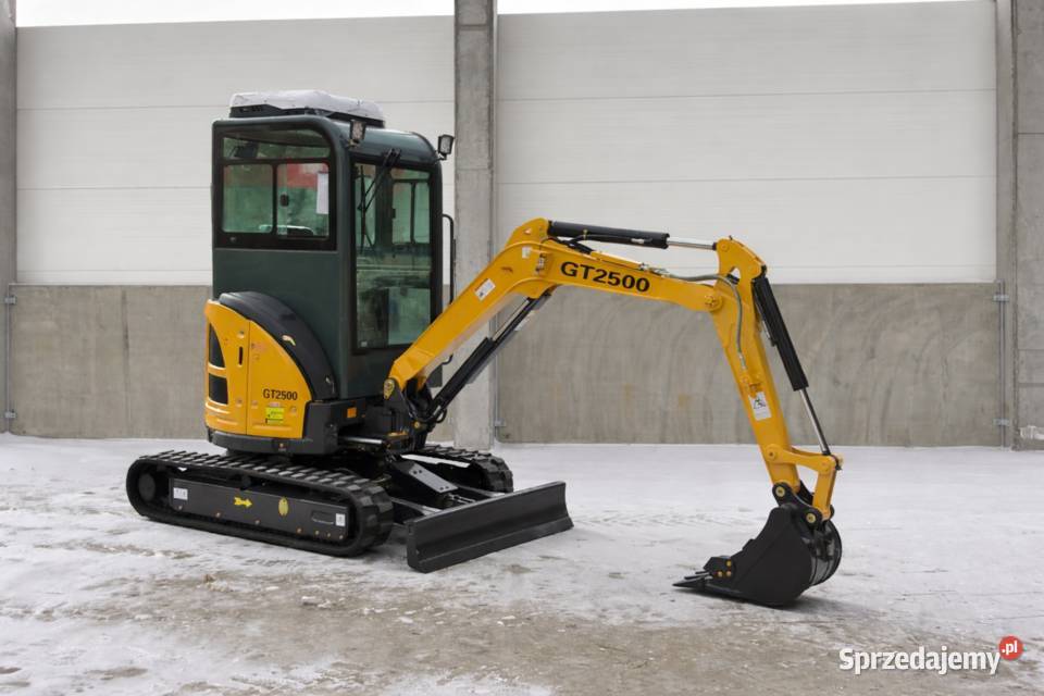 Koparka gąsienicowa GT2500 Gunter Grossmann Gdańsk