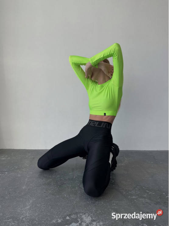 Legginsy modelujące Push Up czarne wysoki stan Warszawa