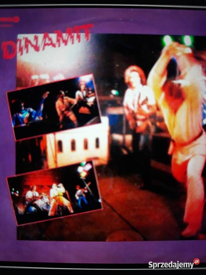 Archiwum węgierskiego rocka DINAMIT Dinamit 1980 Rzeszów sprzedam