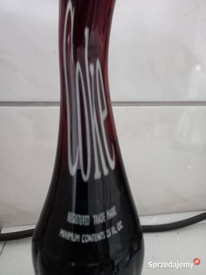 Butelka gięta unikatowa COCACOLI Tarnowskie Góry