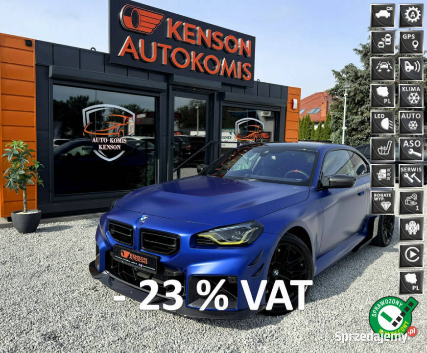 BMW M2 Salon 1Właścici Gwarancja Full Carbon MG łopatki zmiany biegów Bydgoszcz sprzedam