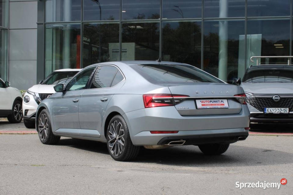 Skoda Superb 2020r Salon Skóry EL Fotele z Superb Kraków sprzedam